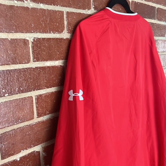 Under Amour Red Pullover Jacket, men’s XL - Picture 8 of 8